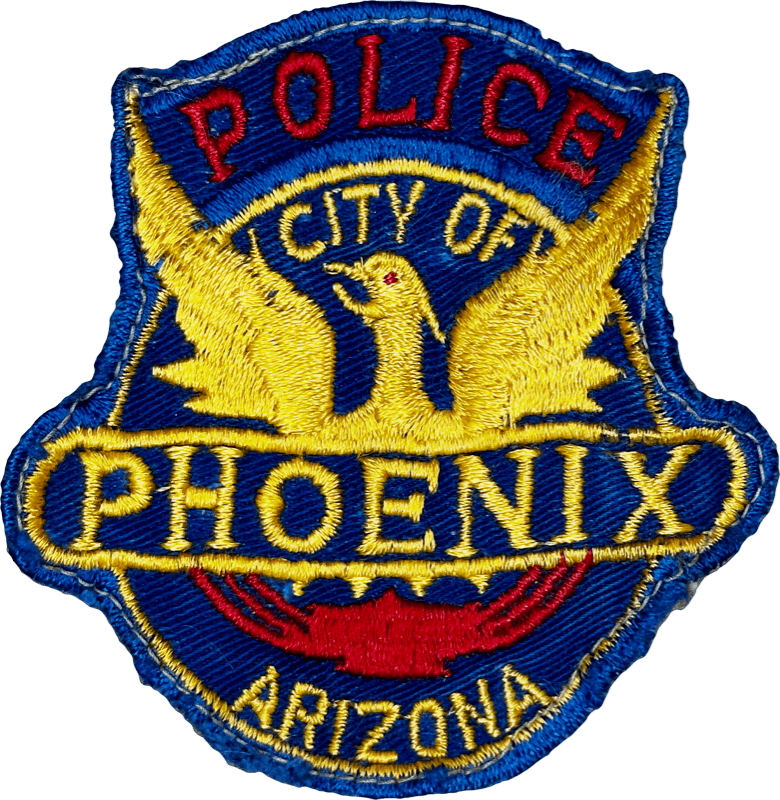 An image of a patch from Phoenix Police