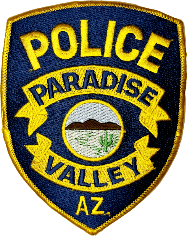 An image of a patch from Paradise Valley Police