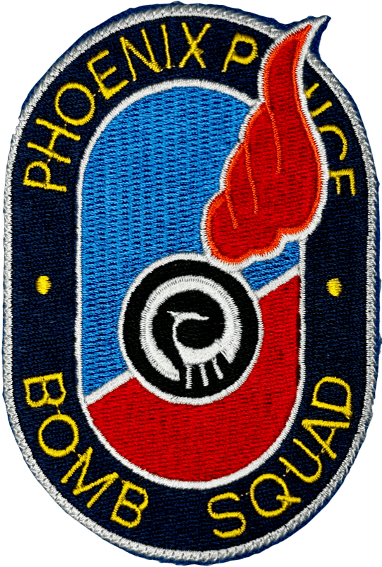 An image of a patch from Phoenix Police