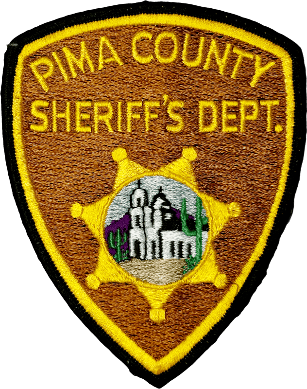 An image of a patch from Pima County Sheriff