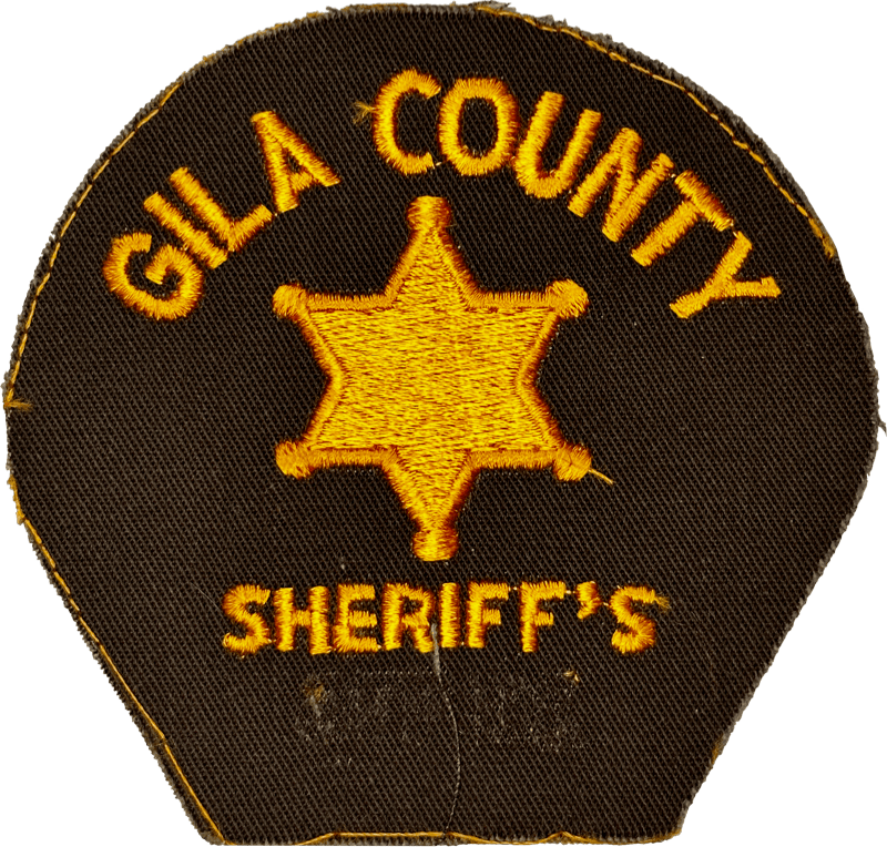 An image of a patch from Gila County Sheriff