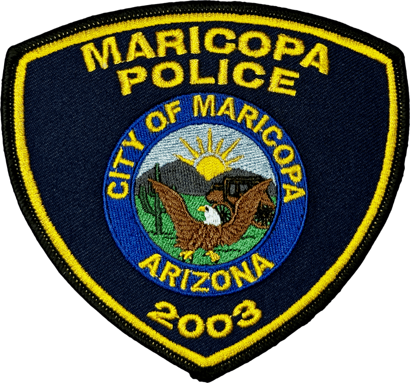 An image of a patch from Maricopa Police