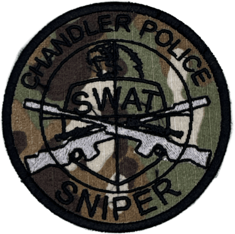 An image of a patch from Chandler Police