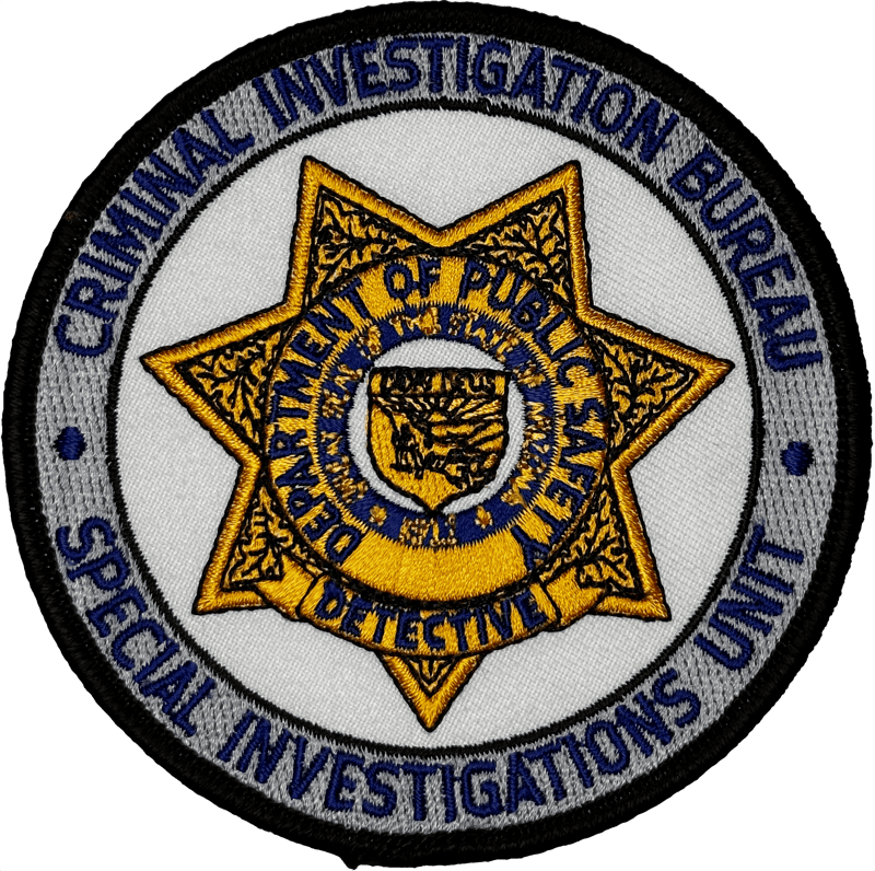 An image of a patch from Criminal Investigations