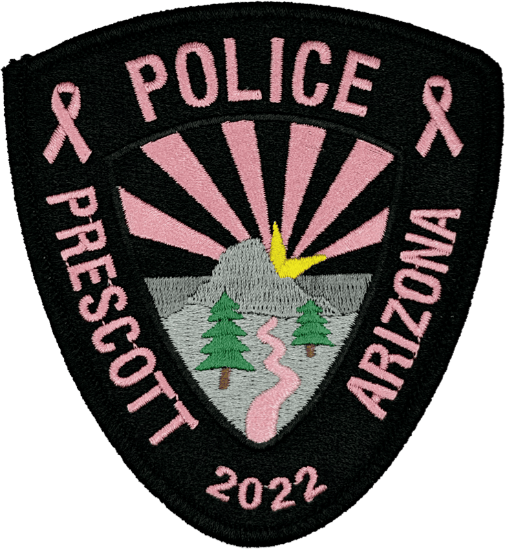 An image of a patch from Prescott Police