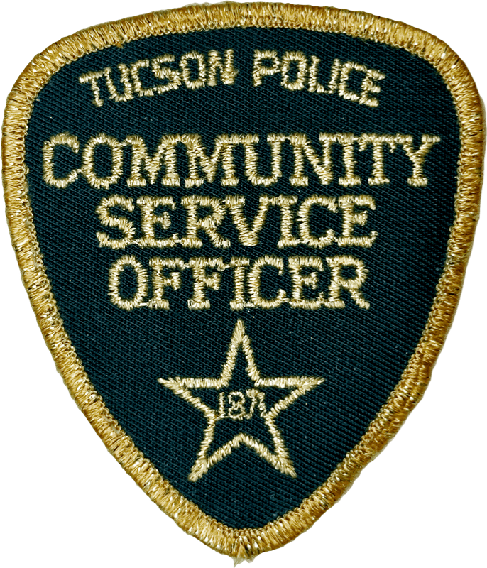 An image of a patch from Tucson Police