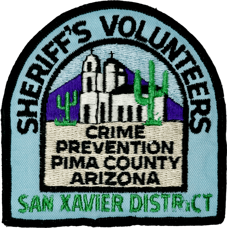 An image of a patch from Pima County Sheriff