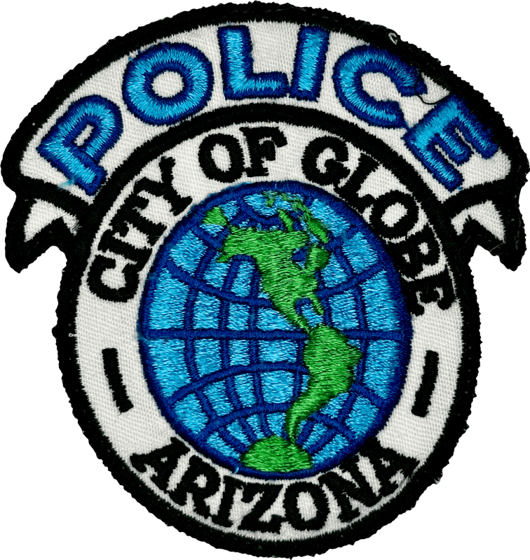 An image of a patch from Globe Police