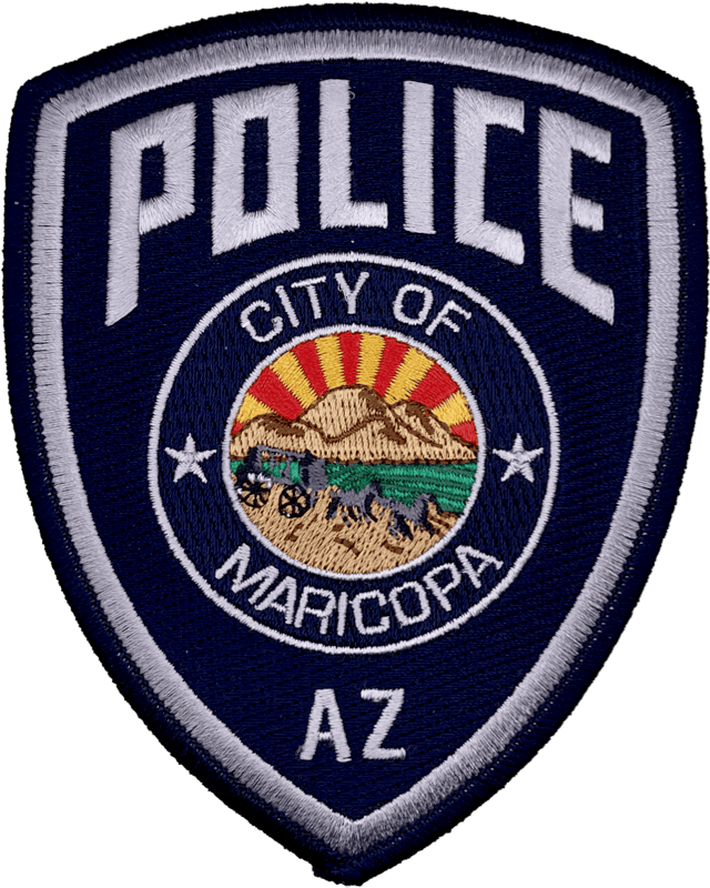 An image of a patch from Maricopa Police