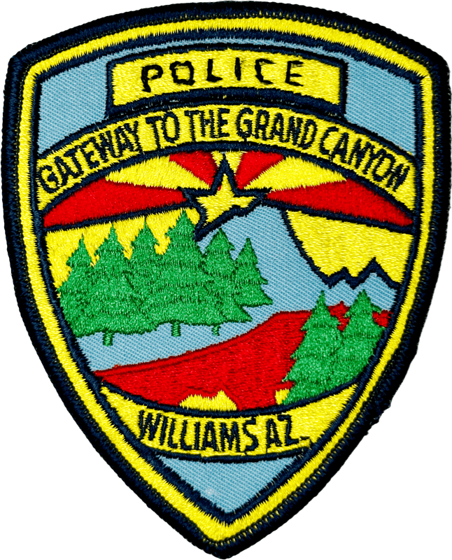 An image of a patch from Williams Police