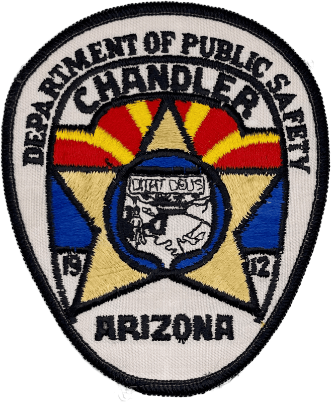 An image of a patch from Chandler Police