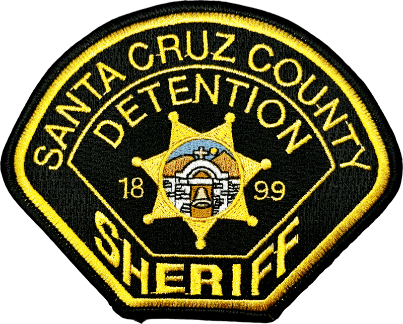 An image of a patch from Santa Cruz County Sheriff