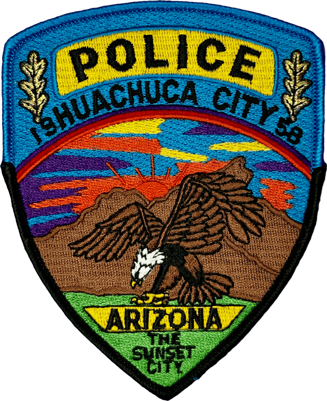 An image of a patch from Huachuca City Police