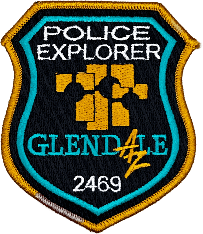 An image of a patch from Glendale Police