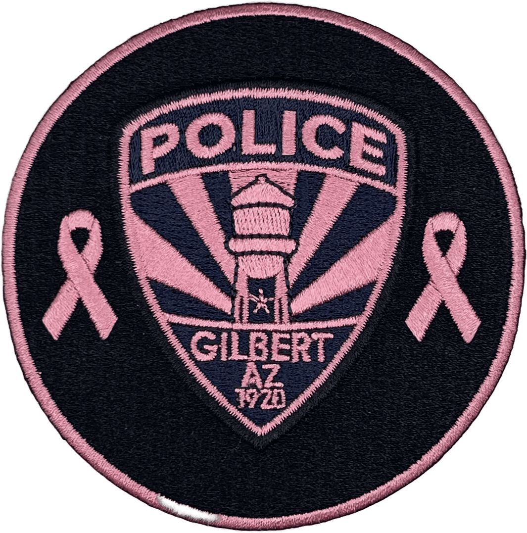 An image of a patch from Gilbert Police