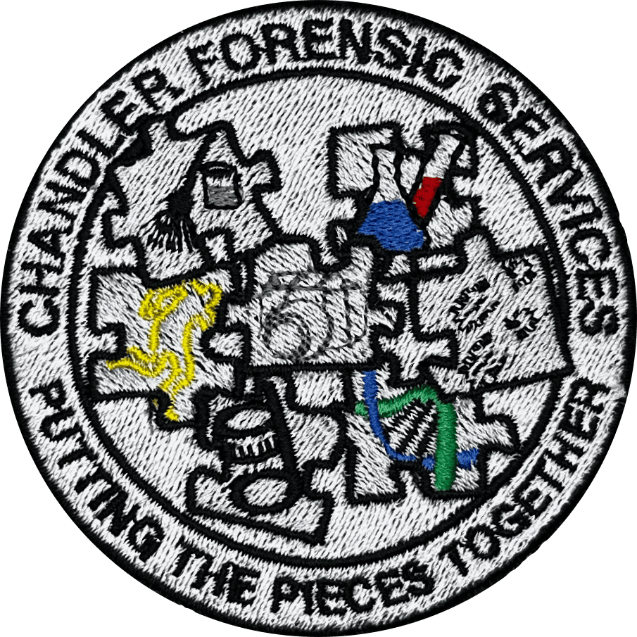 An image of a patch from Chandler Police