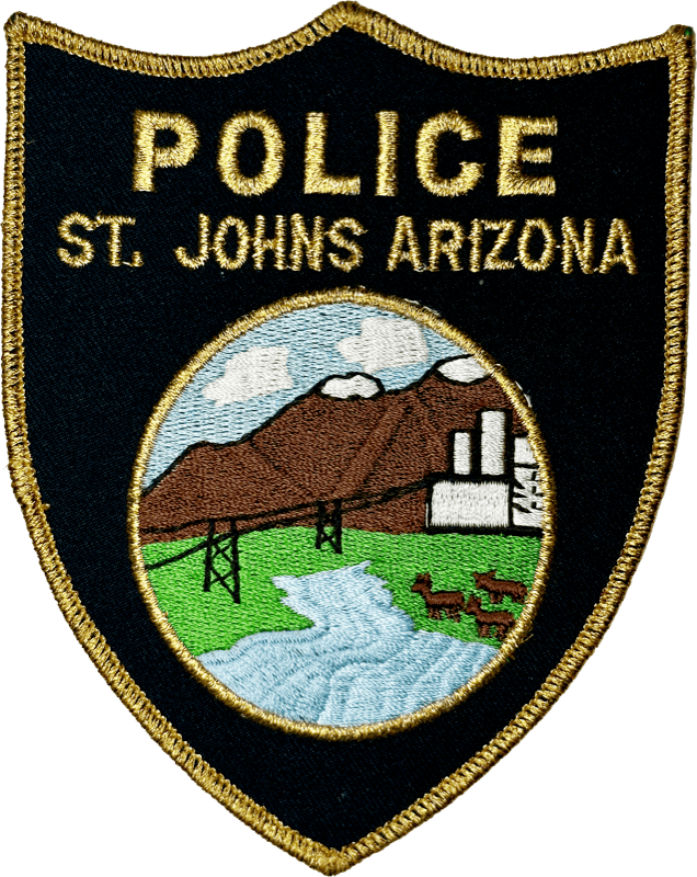 An image of a patch from St Johns Police