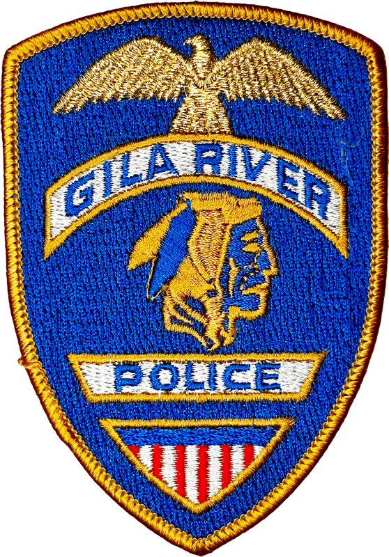 An image of a patch from Gila River Police