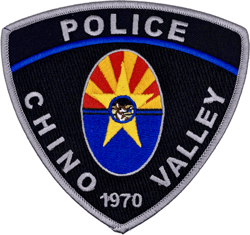 An image of a patch from Chino Valley Police