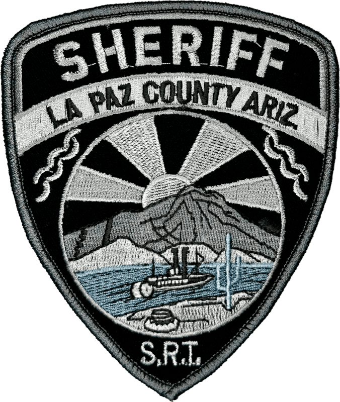 An image of a patch from La Paz County Sheriff