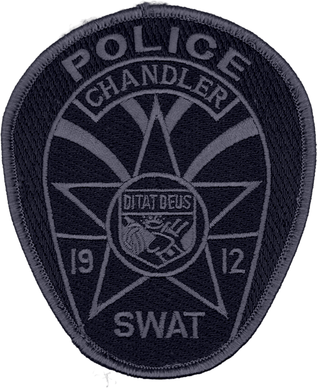 An image of a patch from Chandler Police