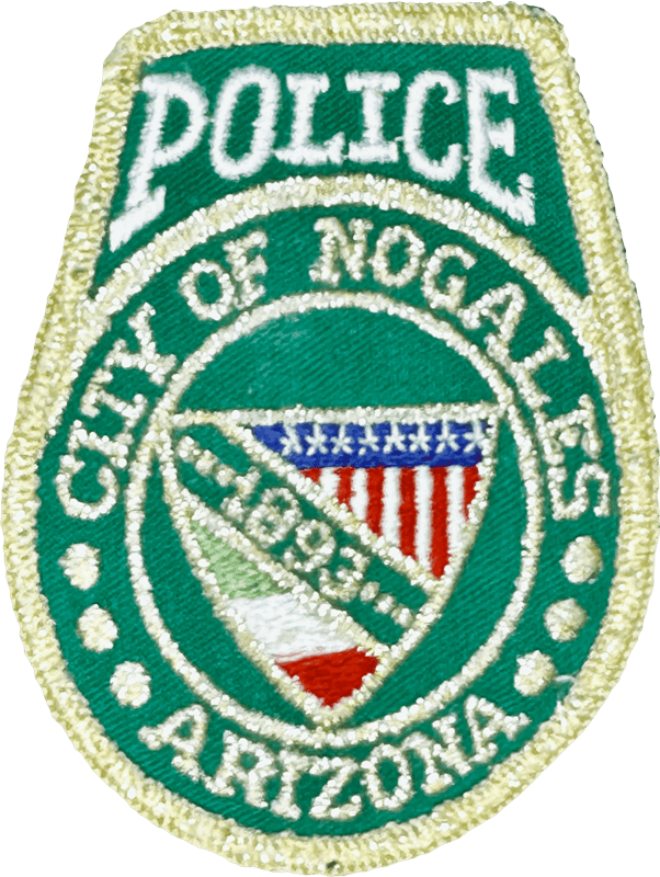 An image of a patch from Nogales Police