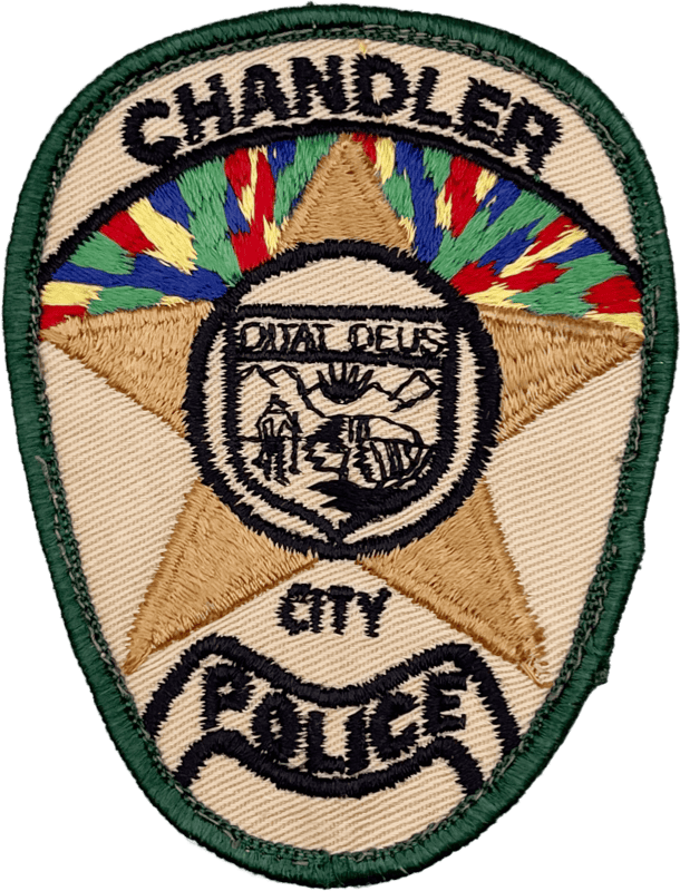 An image of a patch from Chandler Police