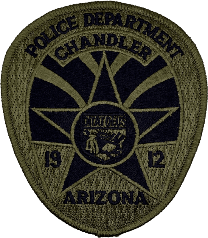 An image of a patch from Chandler Police