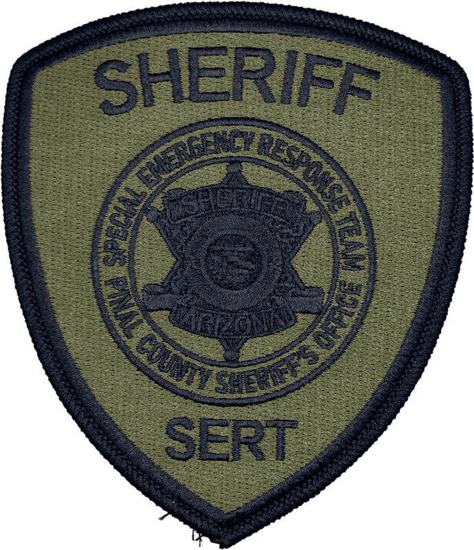 An image of a patch from Pinal County Sheriff