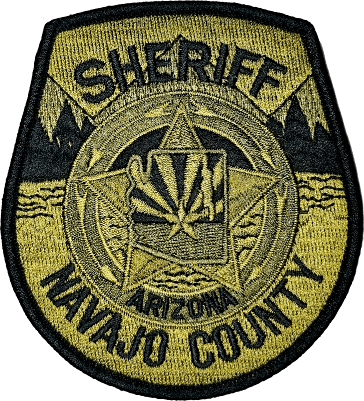 An image of a patch from Navajo County Sheriff