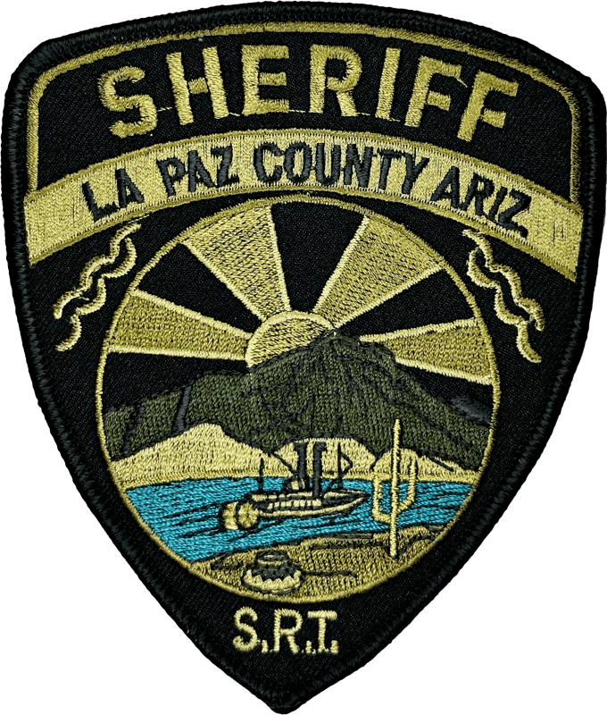 An image of a patch from La Paz County Sheriff