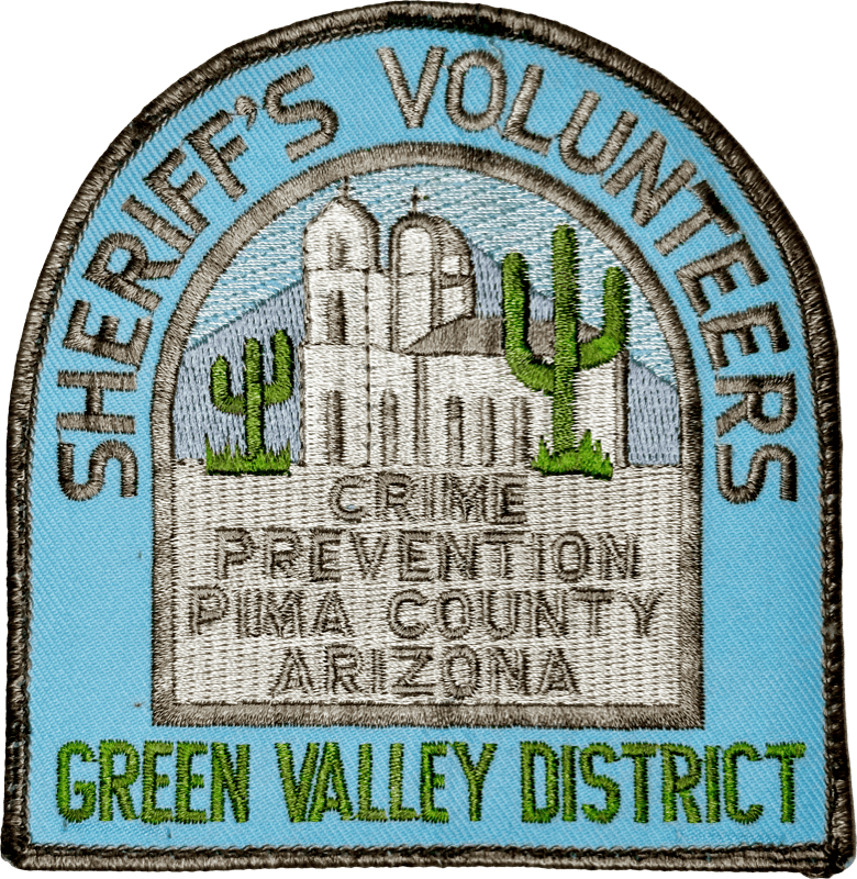 An image of a patch from Pima County Sheriff