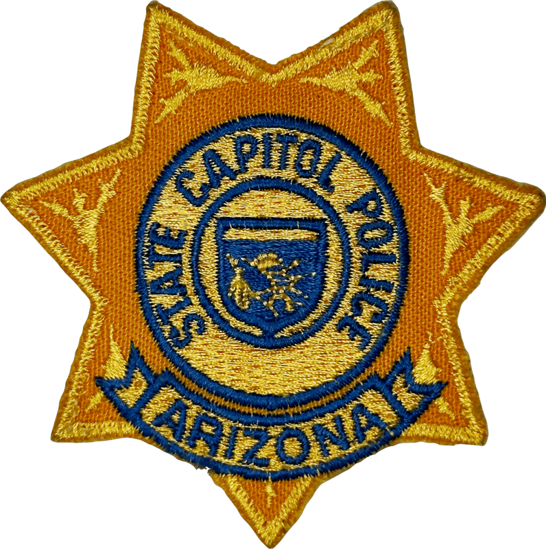 An image of a patch from Arizona State Capitol Police