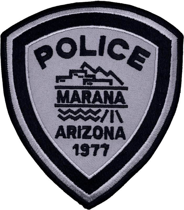 An image of a patch from Marana Police