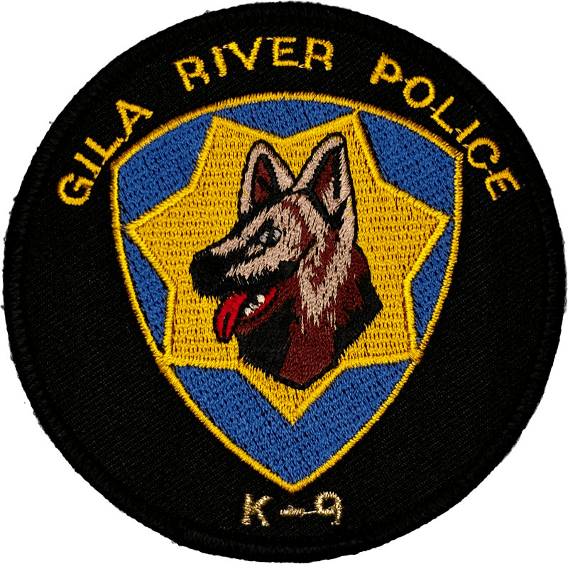 An image of a patch from Gila River Police