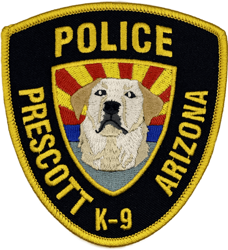 An image of a patch from Prescott Police