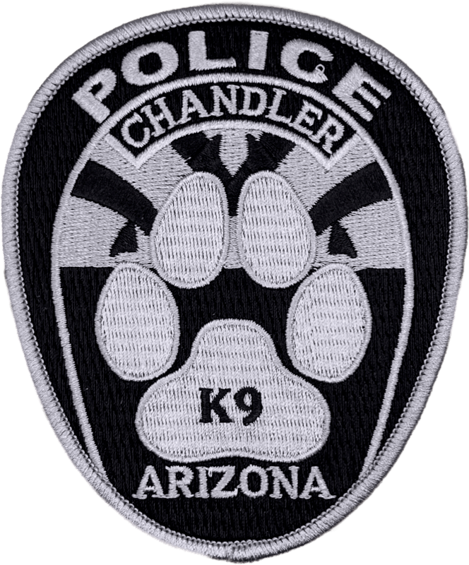 An image of a patch from Chandler Police