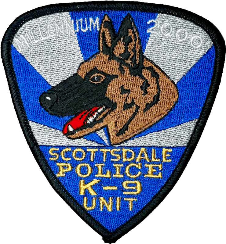 An image of a patch from Scottsdale Police