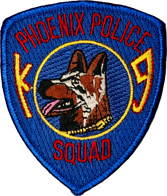 An image of a patch from Phoenix Police