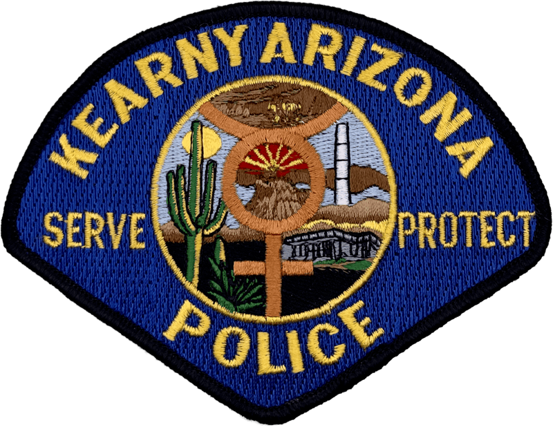 An image of a patch from Kearny Police