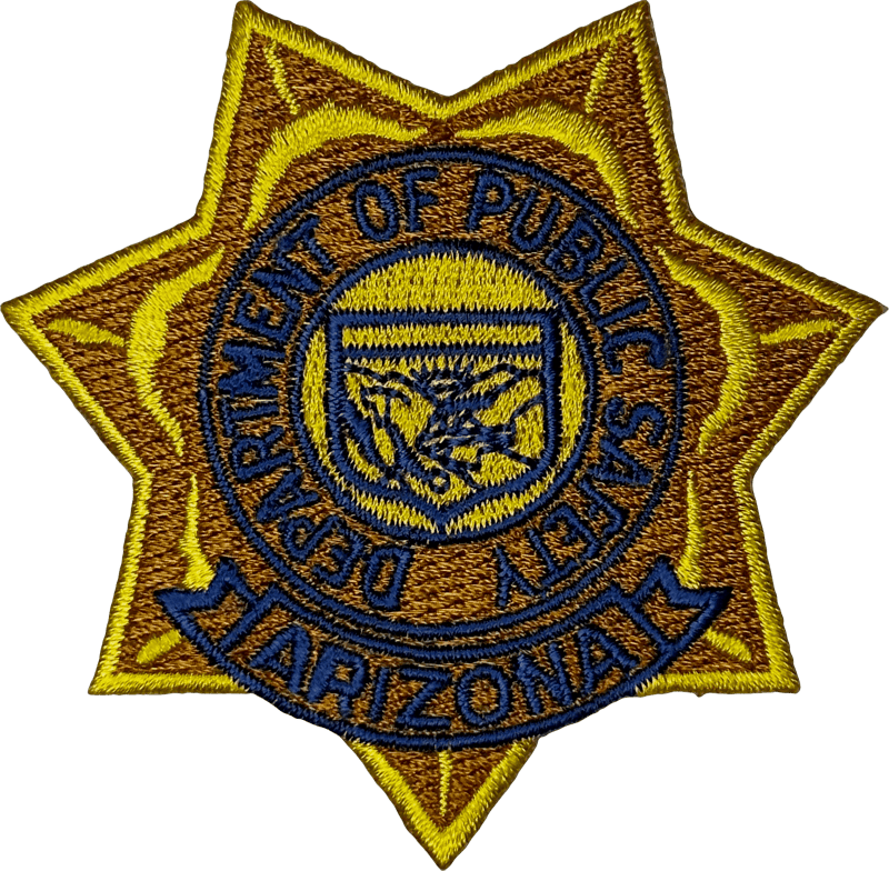 An image of a patch from Arizona Department of Public Safety