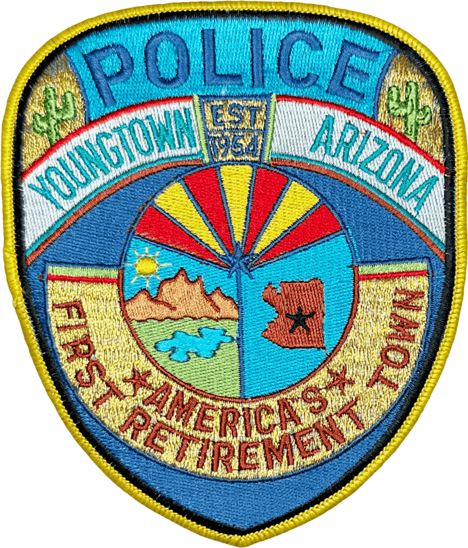 An image of a patch from Youngtown Police