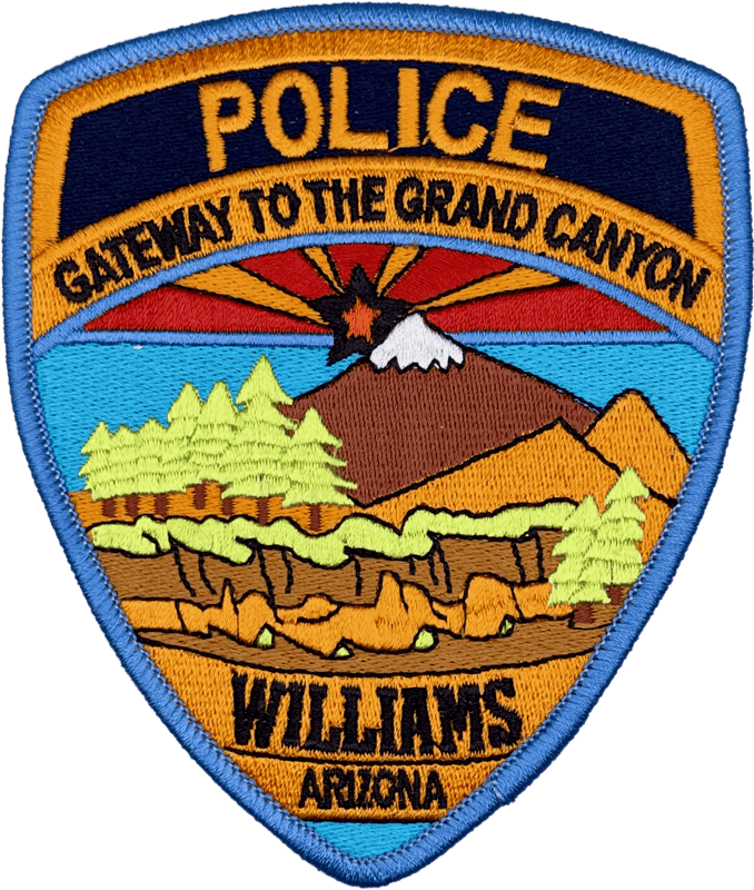 An image of a patch from Williams Police