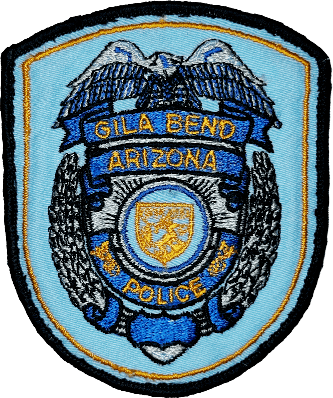 An image of a patch from Gila Bend Police