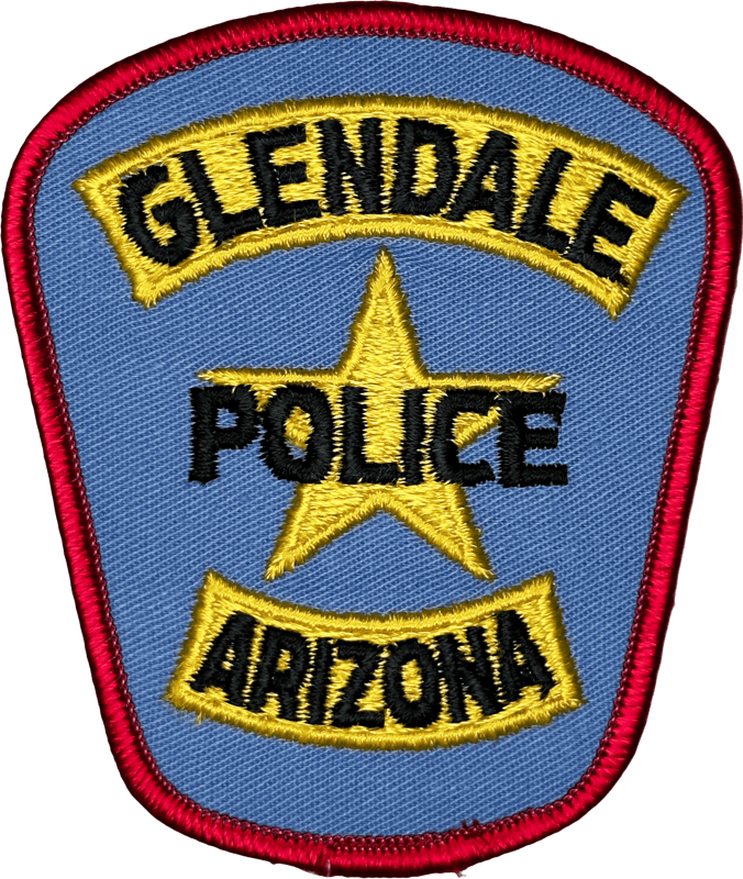 An image of a patch from Glendale Police