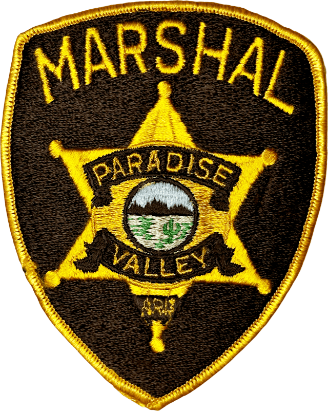 An image of a patch from Paradise Valley Police