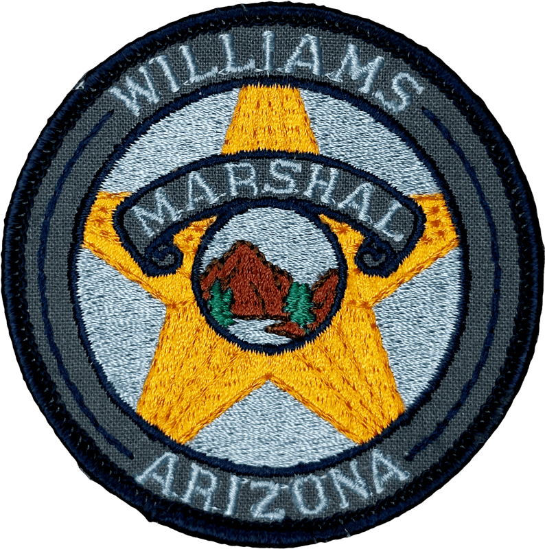 An image of a patch from Williams Police