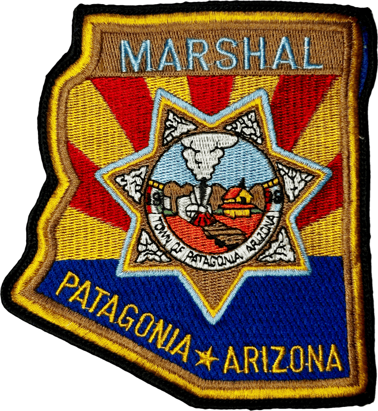 An image of a patch from Patagonia Police / Marshal