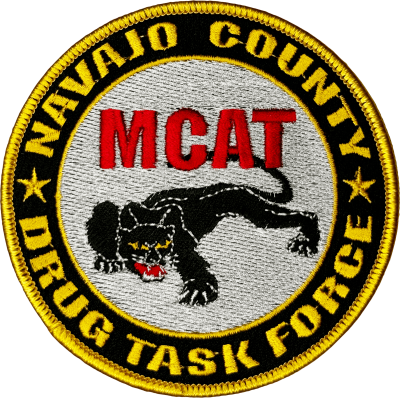 An image of a patch from Navajo County Task Force