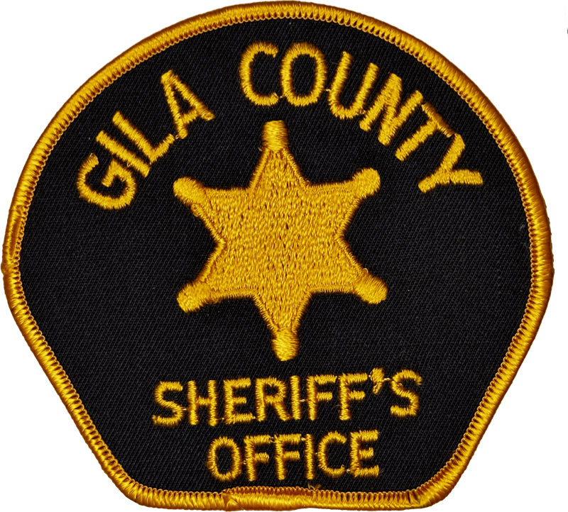 An image of a patch from Gila County Sheriff